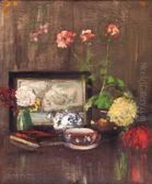 Still Life Oil Painting by James Kay