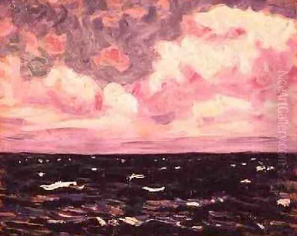 Seascape 1896 Oil Painting by Roderic O'Conor