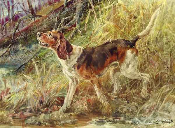 On the Scent I Oil Painting by Edmund Henry Osthaus