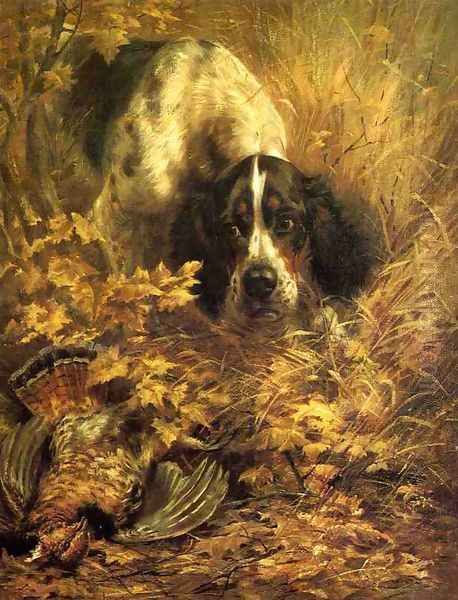 Retrieving Oil Painting by Edmund Henry Osthaus