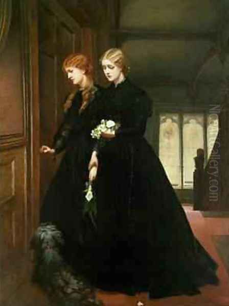 For The Last Time, 1864 Oil Painting by Emily Mary Osborn