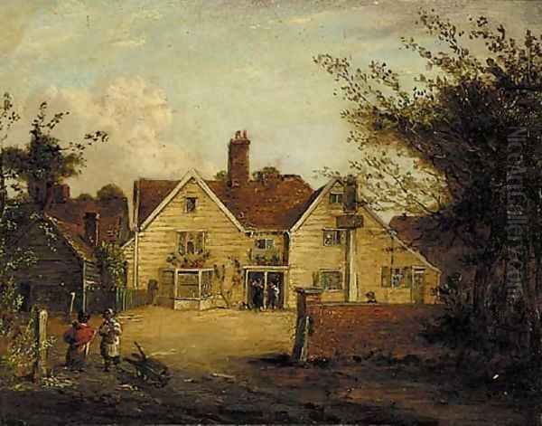 The Old Inn, Peckham Rye Oil Painting by John O'Connor