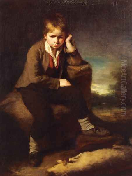 The Shepherd Boy Oil Painting by John Opie