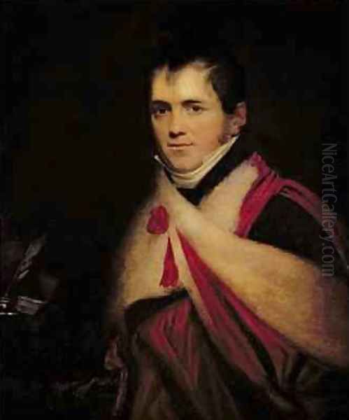 Portrait of Rev Edward Daniel Clarke 1769-1822 1822 Oil Painting by John Opie