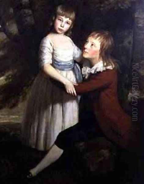 Henry and Frances Read of Walthamstow 1783 Oil Painting by John Opie