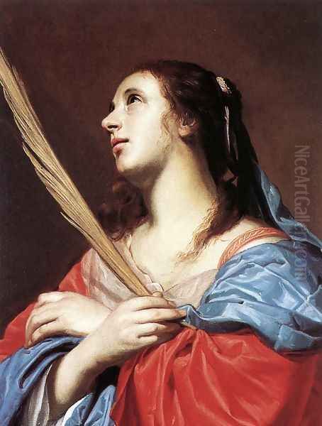 Female Martyr Oil Painting by Jacob van, the Elder Oost