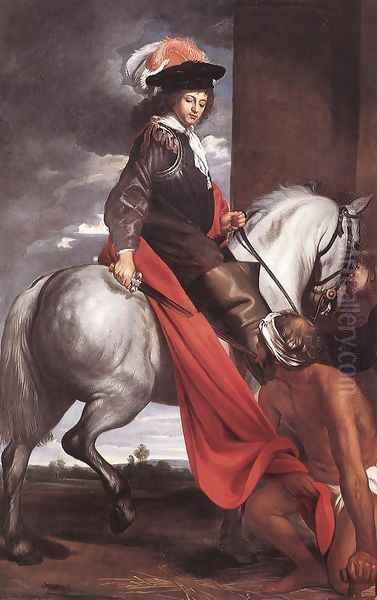 St Martin Oil Painting by Jacob van, the Elder Oost