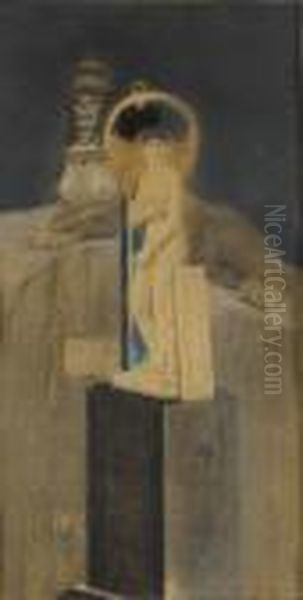 Le Vice Supreme Oil Painting by Fernand Khnopff