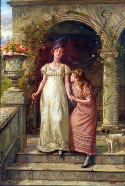 The Devoted Guide Oil Painting by George Goodwin Kilburne