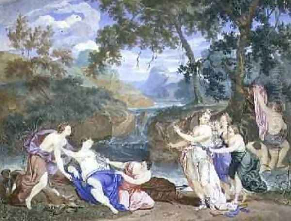 Diana and Callisto Oil Painting by Richard van Orley