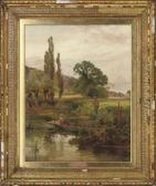 The Boat Trip Oil Painting by Henry John Yeend King