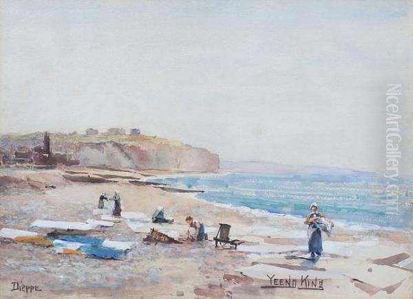 Dieppe Oil Painting by Henry John Yeend King