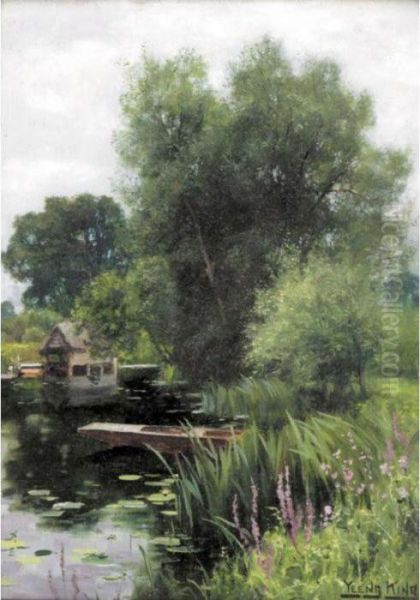 The Boat House Oil Painting by Henry John Yeend King