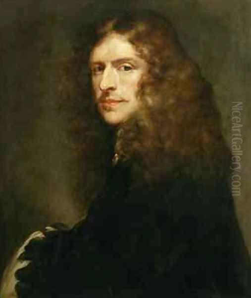 Self Portrait, c.1652 Oil Painting by Jurgen Ovens