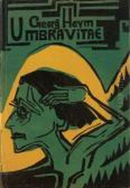 Georg Heym: Umbra Vitae Oil Painting by Ernst Ludwig Kirchner