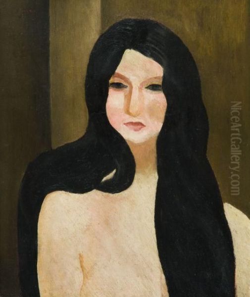 Portrait Oil Painting by Moise Kisling