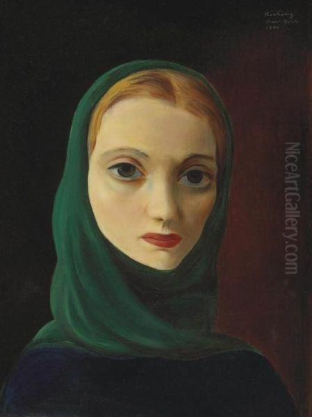 Portrait Oil Painting by Moise Kisling