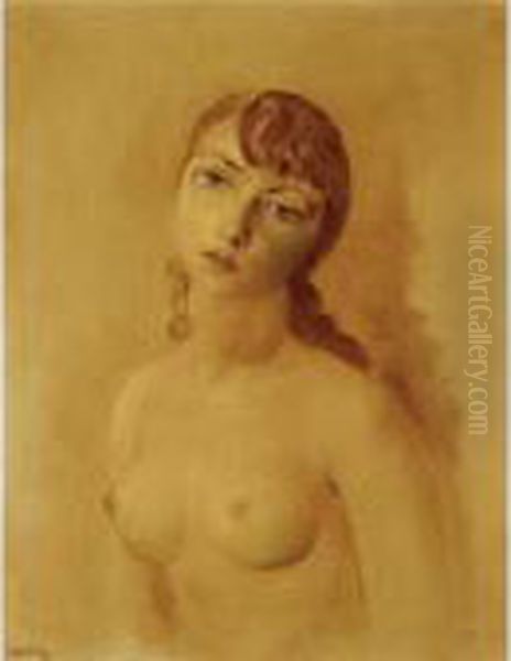 Buste Nu by Moise Kisling