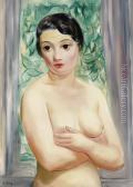 Catherine Oil Painting by Moise Kisling