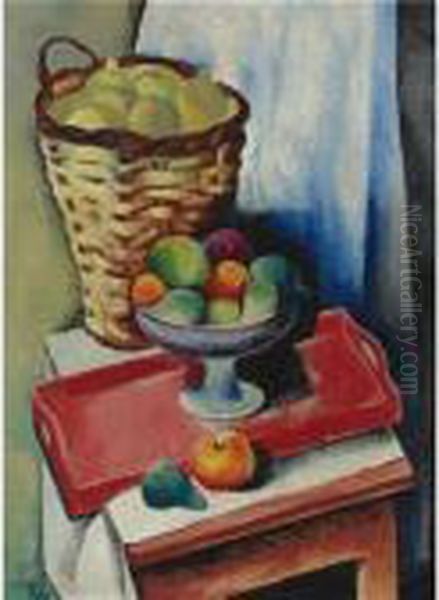 Grande Nature Morte Oil Painting by Moise Kisling