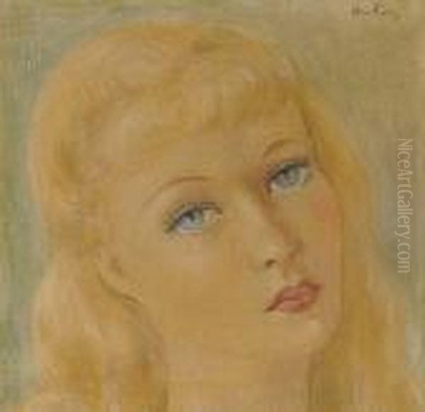 Portrait Oil Painting by Moise Kisling