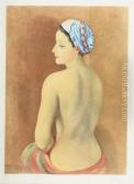 Untitled Oil Painting by Moise Kisling