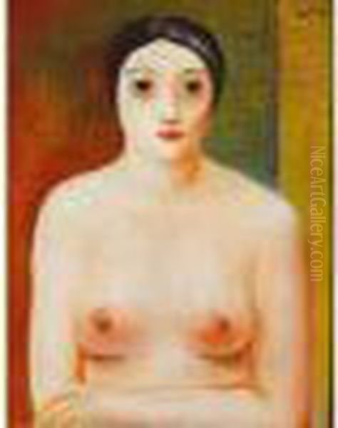 Nu, 1930 Oil Painting by Moise Kisling