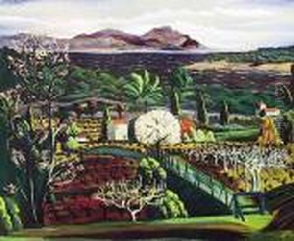 Landscape Oil Painting by Moise Kisling