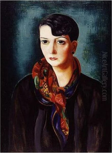 Property Of An Eastern Educational Institution Oil Painting by Moise Kisling