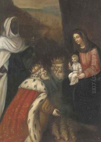 The Adoration of the Magi Oil Painting by Pedro De Orrente