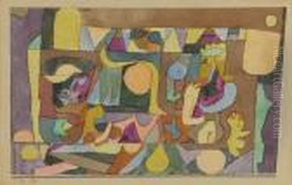 Varsalah Oil Painting by Paul Klee