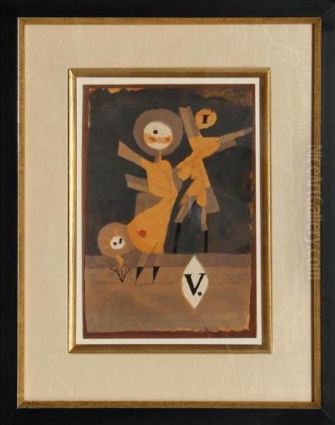 V. Oil Painting by Paul Klee