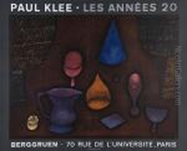 Berggruen Les Annees 20 Oil Painting by Paul Klee