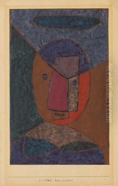 Leicht Bewolkt(kopf) Oil Painting by Paul Klee