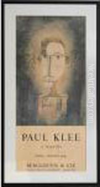 12 Aquarelles At Berggruen & Cie Oil Painting by Paul Klee