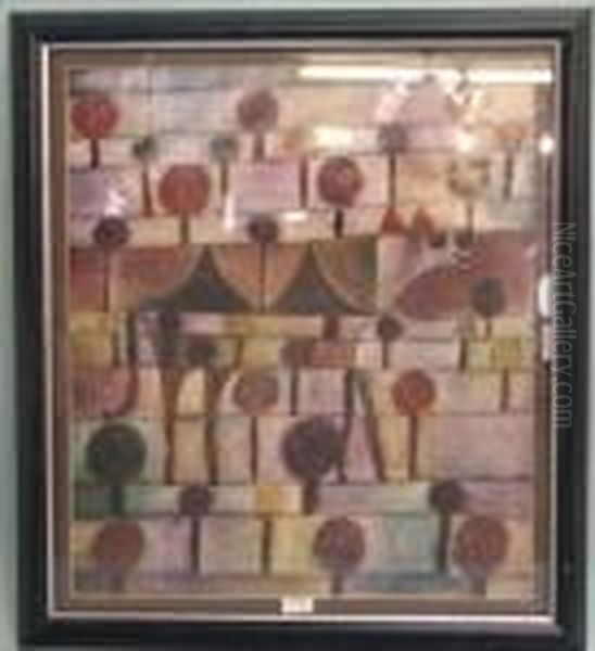 Untitled Oil Painting by Paul Klee