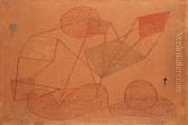 Sollte Steigen
Signe 'klee' Oil Painting by Paul Klee