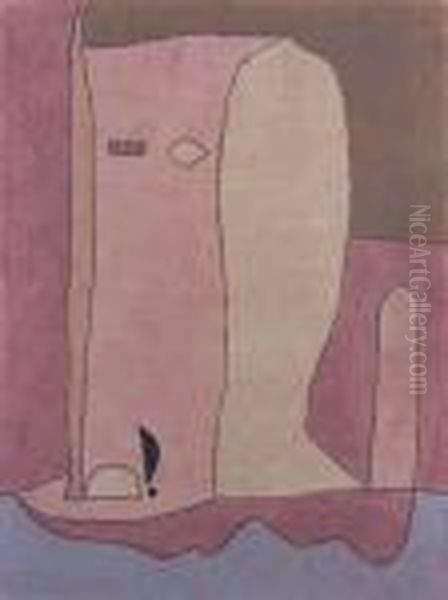 Gartenfigur
Signe 'klee' Oil Painting by Paul Klee