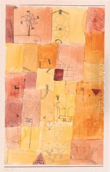 Klee, P. Oil Painting by Paul Klee