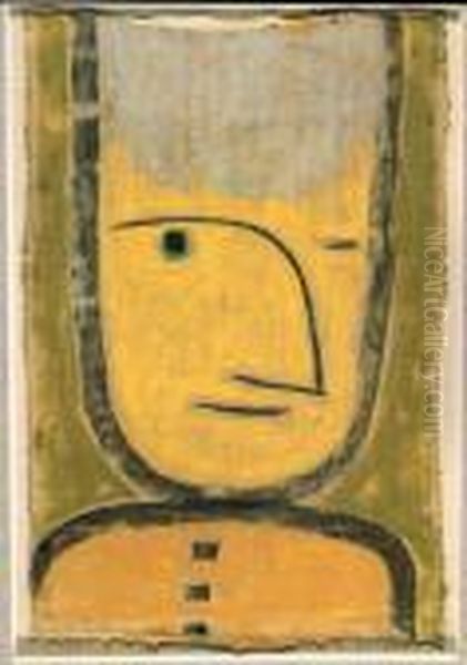 Der Gelb-grne Oil Painting by Paul Klee