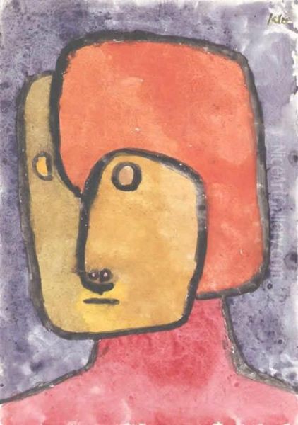 Praetendent Oil Painting by Paul Klee