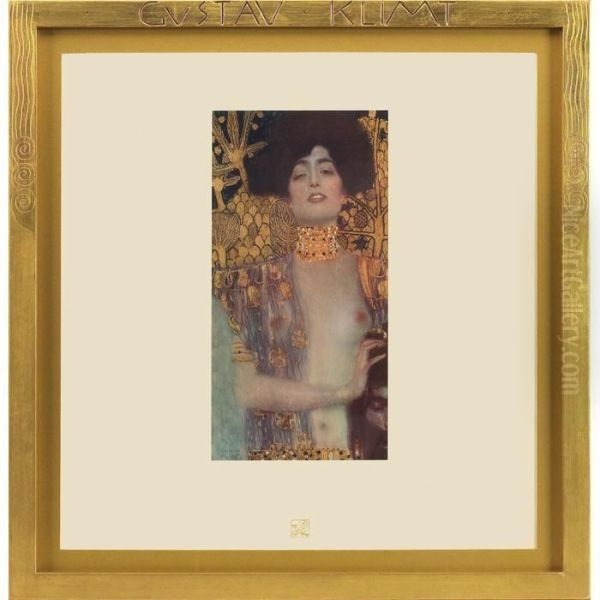 Judith Oil Painting by Gustav Klimt