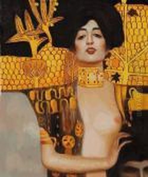 Judith Klimt I Oil Painting by Gustav Klimt