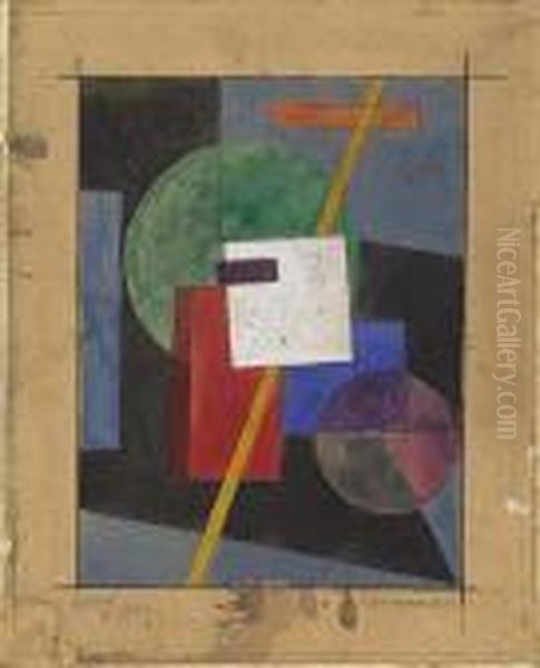 Suprematism>. Oil Painting by Ivan Klioune