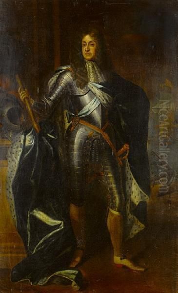 Portrait Of James Ii As Duke Of York Oil Painting by Sir Godfrey Kneller