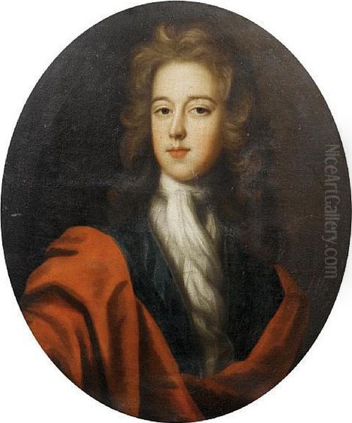 Portrait Of Thomas Ward Oil Painting by Sir Godfrey Kneller