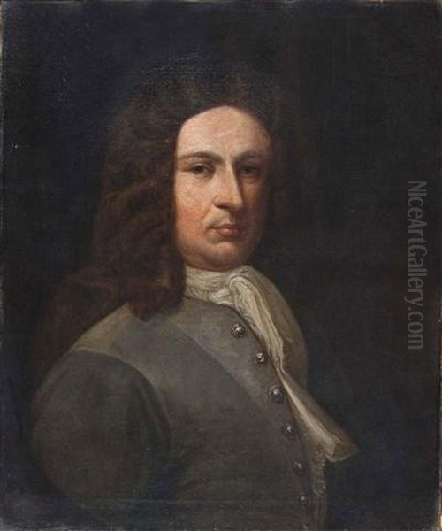 Portrait Of A Gentleman Oil Painting by Sir Godfrey Kneller