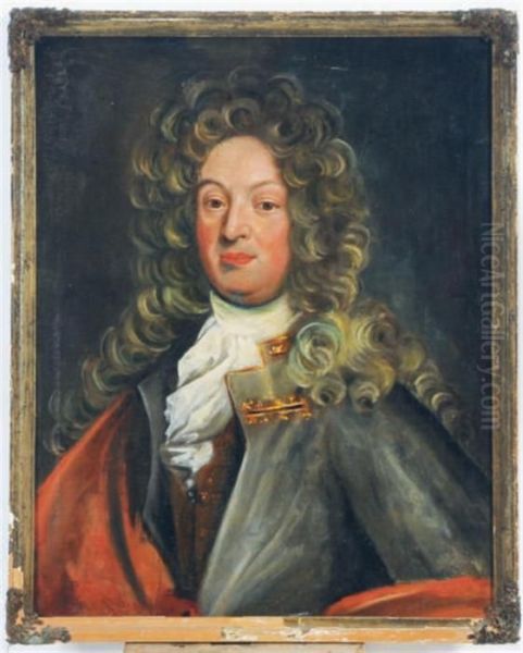 Portrait Of A Gentleman Oil Painting by Sir Godfrey Kneller