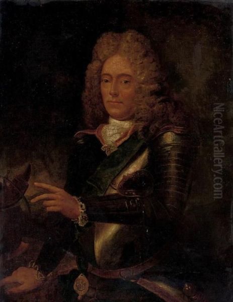 Portrait Of Lord David Hay Oil Painting by Sir Godfrey Kneller