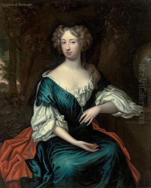 Portrait Of Lady Margaret Hay Oil Painting by Sir Godfrey Kneller